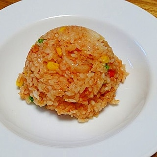 うちのごはん「ケチャップライス」